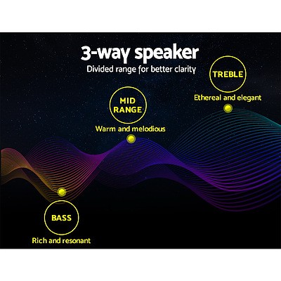 5600W Car Amplifier 4 Channel Stereo DC 12V Power Amp Audio Truck Speakers