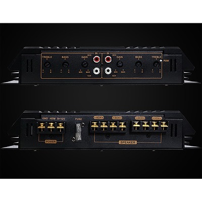 2800W PowerVox Car Amplifier 4 Channel Amp Audio Truck Speaker Stereo