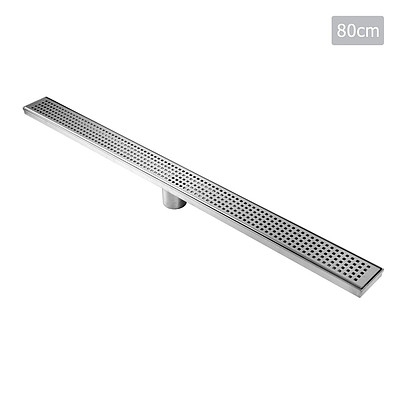 Square Stainless Steel Shower Grate Drain Floor Bathroom 800mm - Brand New