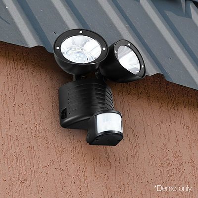 22 LED Solar Powered Dual Flood Lamp - Free Shipping