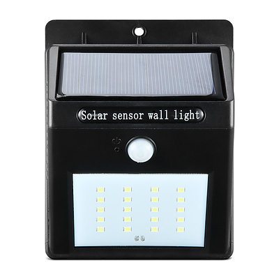 Set of 2 LED Solar Powered Motion Sensor Lights - Free Shipping