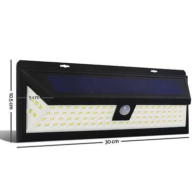 86 LED Solar Powered Senor Light - Black - Free Shipping