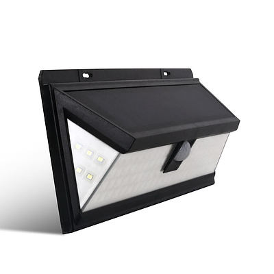 86 LED Solar Powered Senor Light - Black - Free Shipping