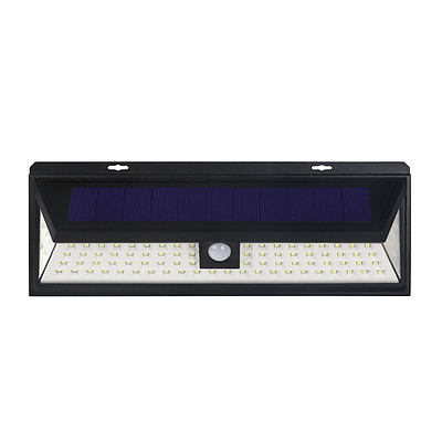86 LED Solar Powered Senor Light - Black - Free Shipping