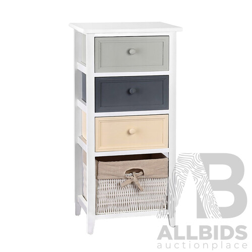 Bedroom Storage Cabinet - White - Brand New - Free Shipping