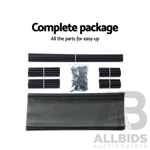 50 Pairs 10 Tier Shoe Rack Metal Shelf Holder Stackable Portable Black - Brand New - Free Shipping