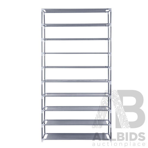 10 Tier Stackable Shoe Rack - Brand New - Free Shipping