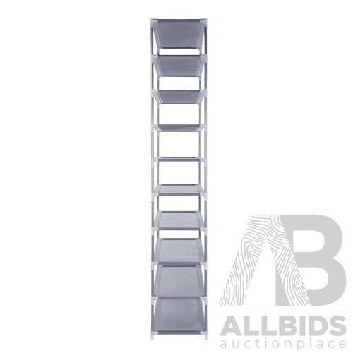 10 Tier Stackable Shoe Rack - Brand New - Free Shipping