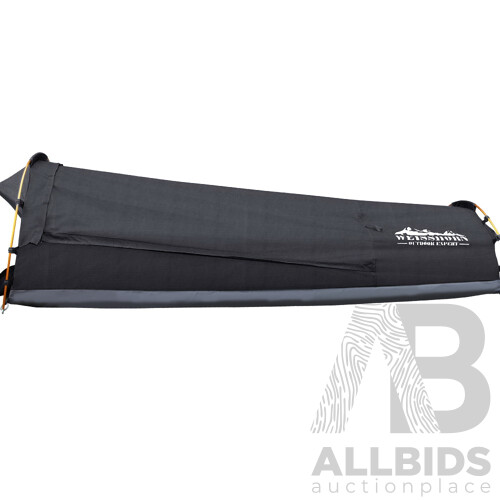 Camping Swags Single Biker Swag Grey Ripstop Canvas - Brand New - Free Shipping