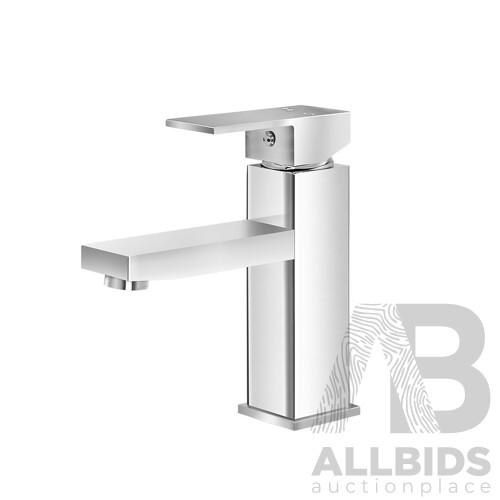 Basin Mixer Tap Faucet Bathroom Vanity Counter Top Standard Brass Silver - Brand New - Free Shipping