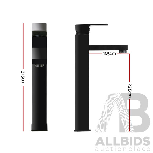 Basin Mixer Tap Faucet Black - Brand New - Free Shipping