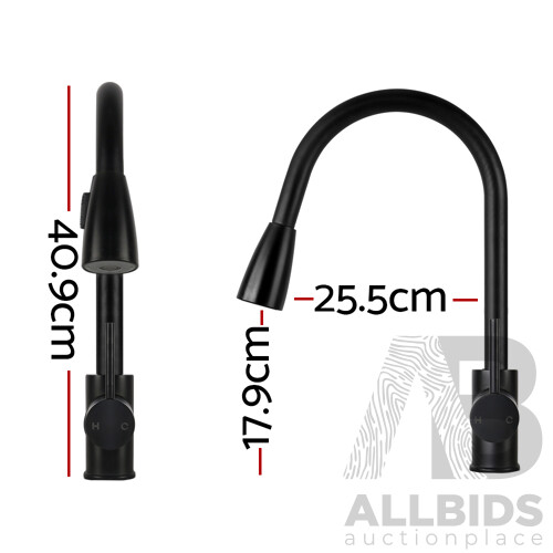 Pull-out Mixer Faucet Tap - Black - Brand New - Free Shipping