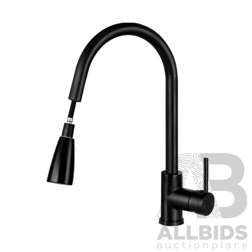 Pull-out Mixer Faucet Tap - Black - Brand New - Free Shipping