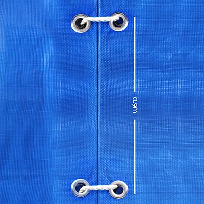 Instahut 4.8 x 6m Heavy Duty PE Poly Tarp - Free Shipping