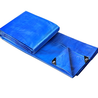 Instahut 6 x 7.3m Heavy Duty PE Poly Tarp - Free Shipping