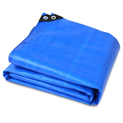 Instahut 7.3 x 9m Heavy Duty PE Poly Tarp - Free Shipping