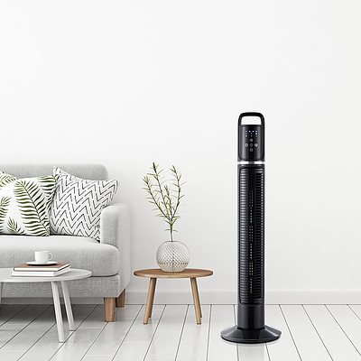 80cm 32 Tower Fan Bladeless Fans Oscillating with Remote Timer Black - Brand New - Free Shipping
