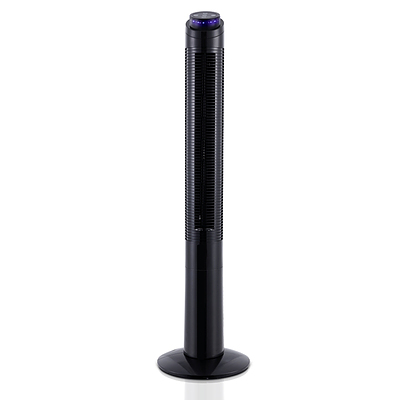 122cm 48 Tower Fan Bladeless Fans Oscillating with Remote Timer Black
