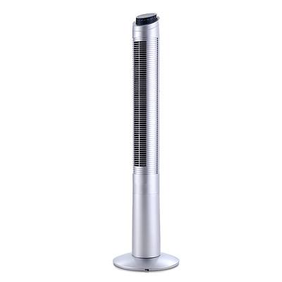 122cm 48 Tower Fan Bladeless Fans Oscillating with Remote Timer Silver
