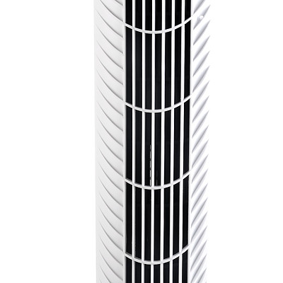 Portable Cross Flow Tower Fan - White