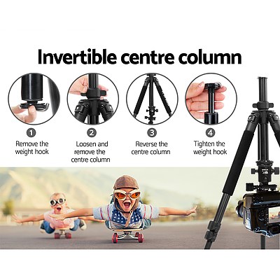 173cm Professional Ball Head Tripod Digital Camera  - Free Shipping