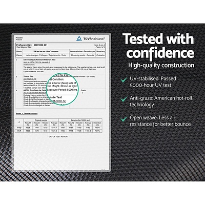 Everfit 4.5FT Trampoline Round Trampolines Kids Enclosure Outdoor Indoor Gift - Brand New - Free Shipping