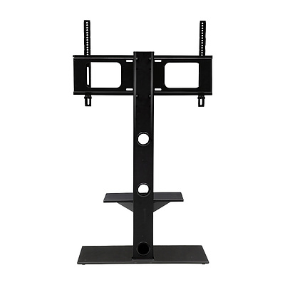 Floor TV Stand with Bracket Shelf Mount