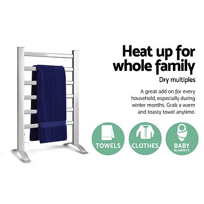 Electric Heated Towel Rail - Brand New - Free Shipping