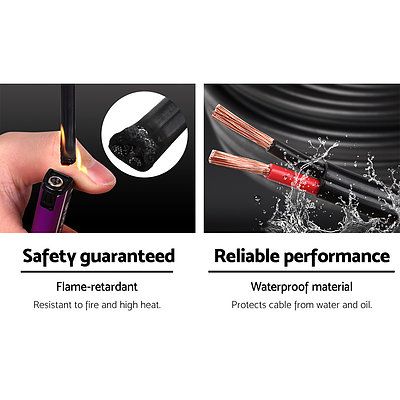 Twin Core Wire Electrical Automotive Cable 2 Sheath 450V 4MM 30M - Brand New - Free Shipping