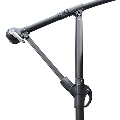 3M Outdoor Umbrella - Navy - Brand New - Free Shipping