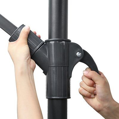 3M Outdoor Umbrella - Navy - Brand New - Free Shipping