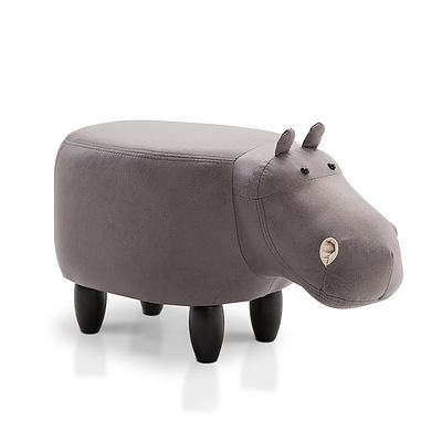 Kids Animal Stool - Grey - Free Shipping