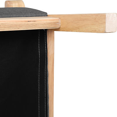 2 Seater Fabric Sofa Chair - Grey - Free Shipping