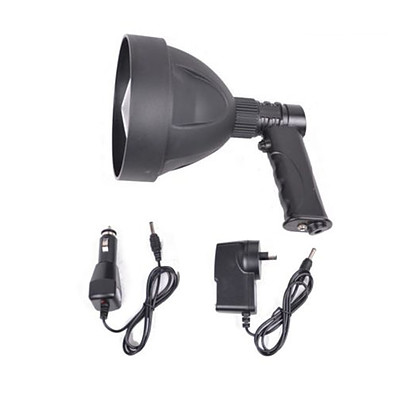 15W CREE LED Handheld Spot Light Rechargeable Spotlight Hunting Shooting T6 12V - Brand New - Free Shipping