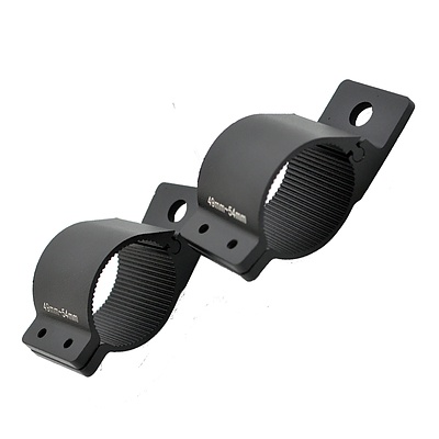 PAIR Bullbar Mounting Bracket Clamp FOR LIGHT BAR Rigid HID ARB MOUNT 49 54mm - Brand New