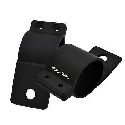 PAIR Bullbar Mounting Bracket Clamp FOR LIGHT BAR Rigid HID ARB MOUNT 49 54mm - Brand New