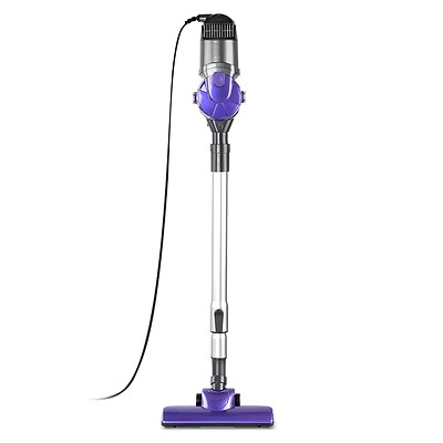 Corded Handheld Bagless Vacuum Cleaner - Purple and Silver - Free Shipping
