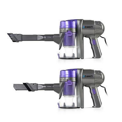 Corded Handheld Bagless Vacuum Cleaner - Purple and Silver - Free Shipping