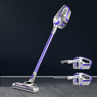 Cordless Stick Vacuum Cleaner - Purple & Grey - Brand New - Free Shipping