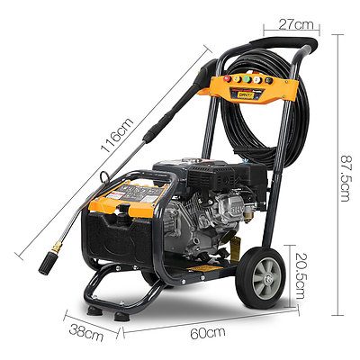 4800PSI High Pressure Washer Petrol Cleaner - Free Shipping