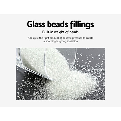 5KG Plush Minky Weighted Gravity Blanket Deep Relax Calming Adult - Brand New - Free Shipping