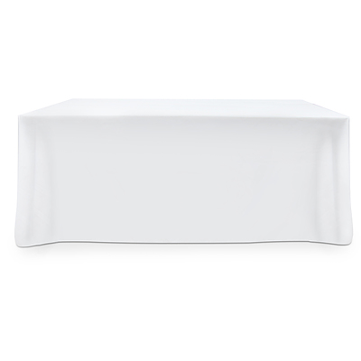 Set of 6 153 x 320 Table Cloths - White