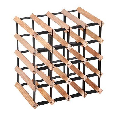 20 Bottle Timber Wine Rack - Free Shipping
