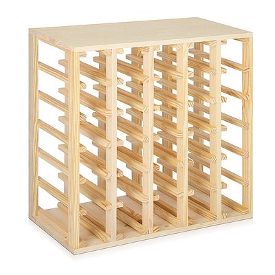 30 Bottle Timber Wine Rack - Free Shipping