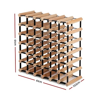 42 Bottle Timber Wine Rack - Brand New - Free Shipping