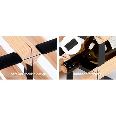 42 Bottle Timber Wine Rack - Brand New - Free Shipping