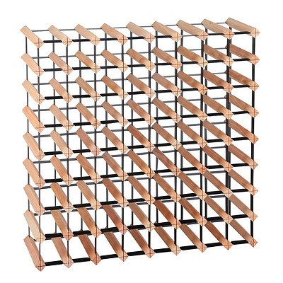 72 Bottle Timber Wine Rack - Free Shipping