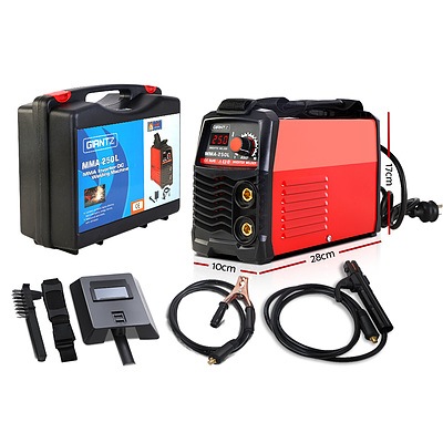 Portable Inverter Welder MMA ARC Stick iGBT DC Welding 10A Plug 250Amp