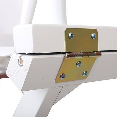 Tall Director Chair - White - Free Shipping