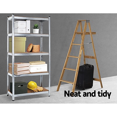 0.9M Warehouse Shelving Racking Storage Garage Steel Metal Shelves Rack - Brand New - Free Shipping